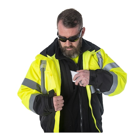 Cordova Reptyle 3-in-1 Bomber Jackets, Lime, 4XL J301-4XL